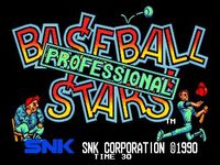 une photo d'Ã©cran de Baseball Stars Professional sur SNK Neo Geo
